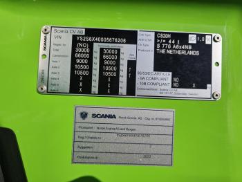 Scania S770 V8 / 6x4 / RETARDER / FULL AIR /